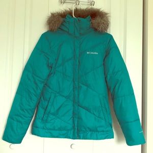 Columbia Winter Jacket- Teal